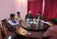 Discussion With Former Minister Jairam Yadav, Jeevan Ghimire, And Current Minister Buddhikumar Raj Bhandari About The Dalit Empowerment Act.