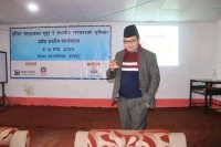 State Level Workshop On, "Issues of Dalit Community And The Role Of Local Government." (Udaypur, Magh, 2077)